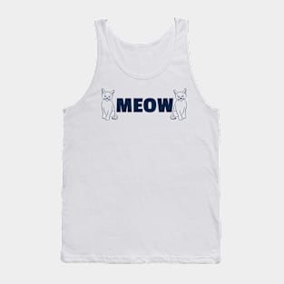 Meme Meow Tank Top